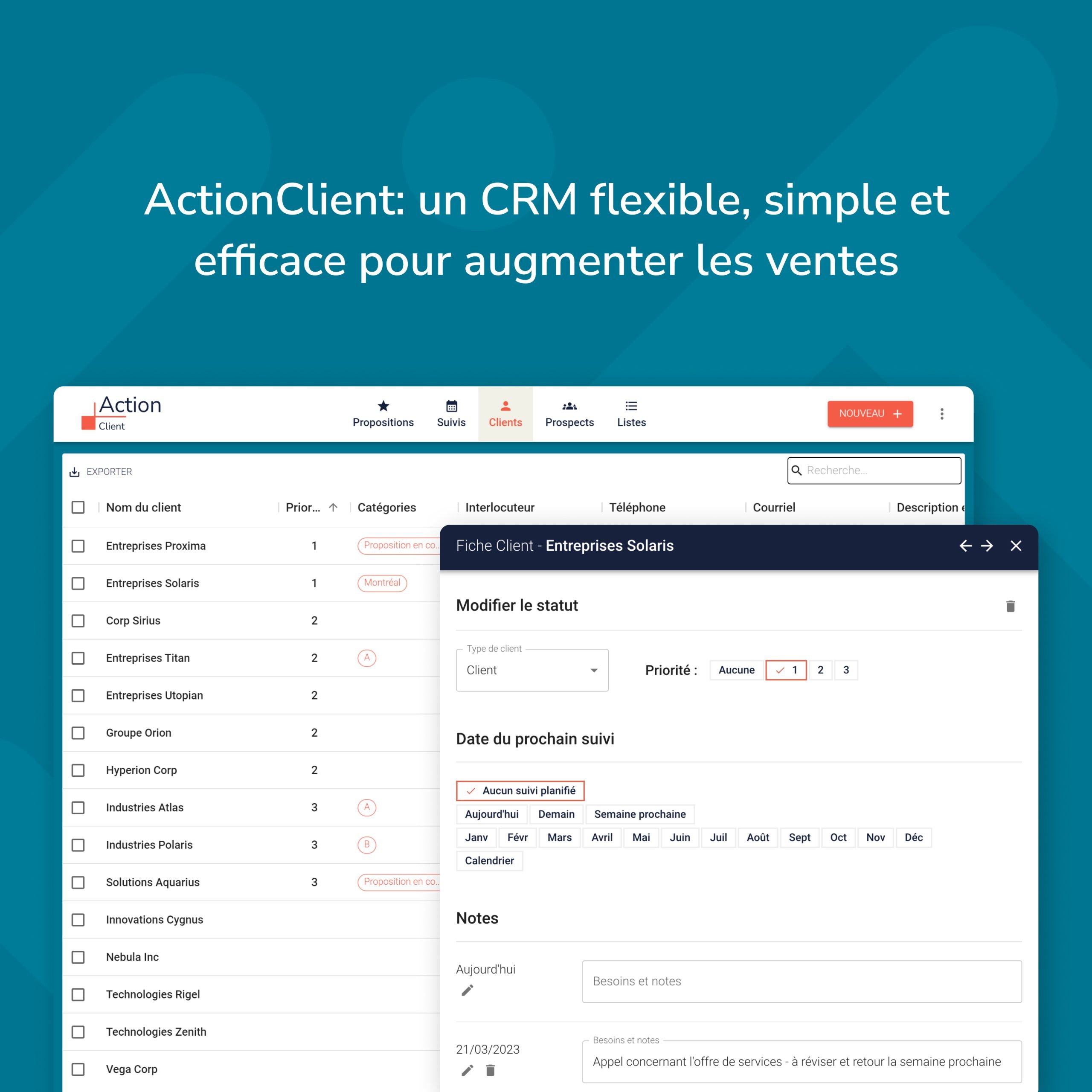 ActionClient CRM