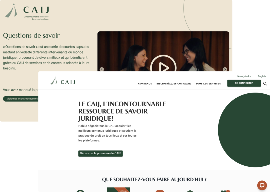 Site web du CAIJ